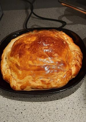 Une photo de Tourte aux champignons