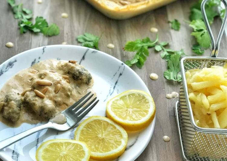 Step-by-Step Guide to Prepare Quick Kofta_in_tahini_sauce