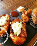 Buttermilk Crispy Chicken Tenders and Perfect Potato Skins