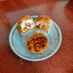 Vada pav A picture of Vada pav.