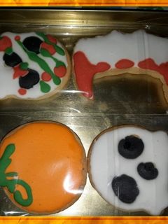 Una foto de Galletas decoradas de Halloween