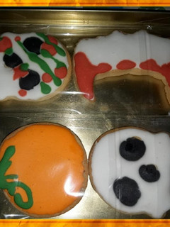 Una foto de Galletas decoradas de Halloween