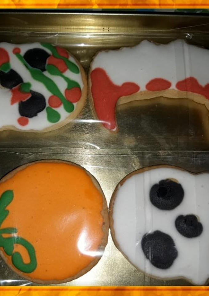Una foto de Galletas decoradas de Halloween