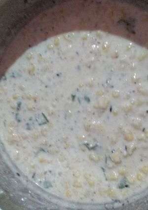 A picture of Boondi raita.
