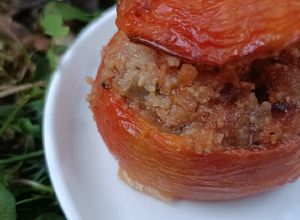 Une photo de 🍅 Tomate farcie aux PST