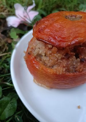 Une photo de 🍅 Tomate farcie aux PST