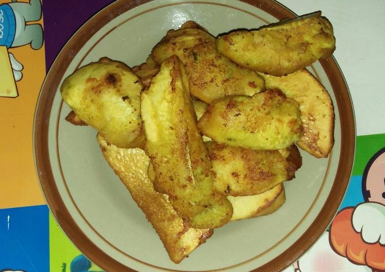 Anti Ribet, Memasak Sukun goreng Kekinian