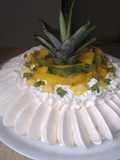Pavlova fruits exotiques