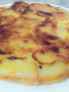 صورة لوصفة تورت البطاطا 💚🥔