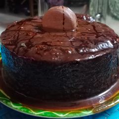 Chocolate cake A picture of Chocolate cake.