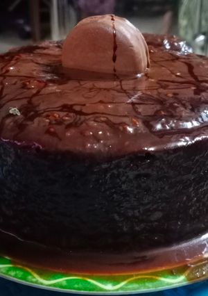 A picture of Chocolate cake.