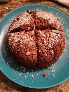 Una foto de Bizcocho de chocolate al microondas