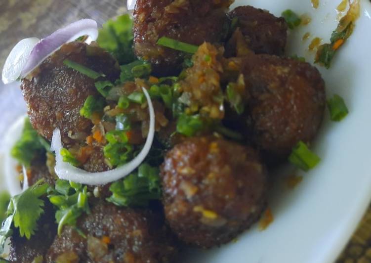 Veg dry manchurian