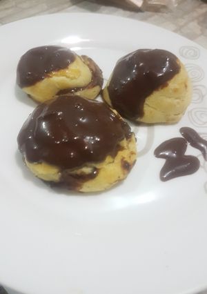 Una foto de Profiteroles