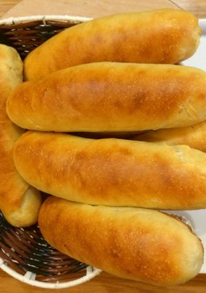 صورة لوصفة خبز الصمون (الفينو) الطري للسندويتشات