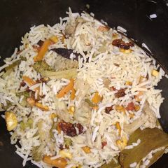 A picture of Mix  veg rice.