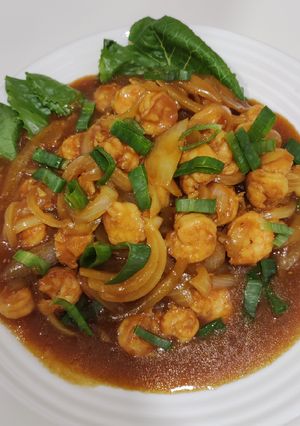 Foto resep Udang Saus Mentega