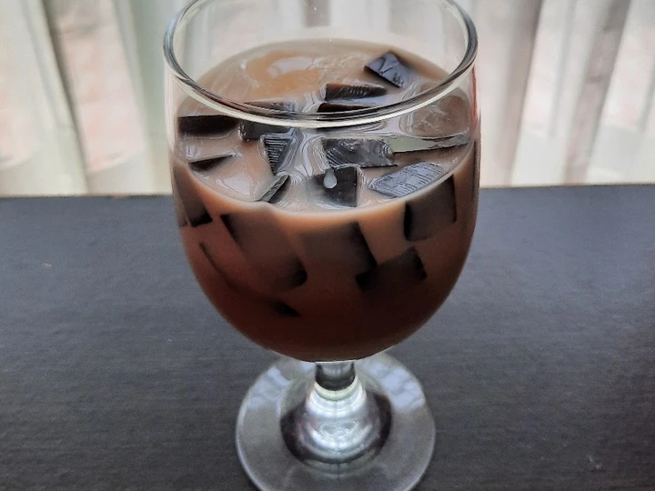 Cara Mudah Membikin Resep Es Capucino cincau yang Lezat Sekali Anti Ribet, Bisa Manjain Lidah