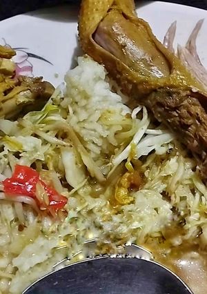 Foto resep Soto ayam bumbu instan