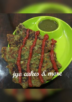 A picture of Moong ka healthy chila.