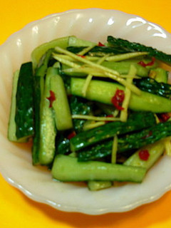 涼拌麻辣小黃瓜 的食譜成品照片