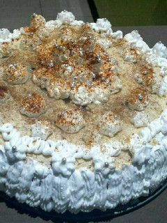Una foto de Tarta"Moka" con Nata