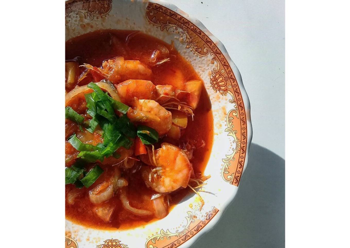 Udang saus mentega