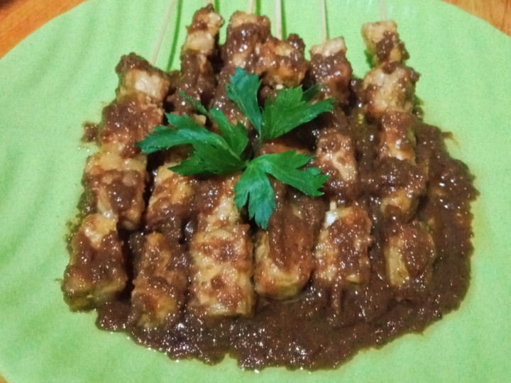 Anti Ribet, Membuat Sate Tempe Bumbu Sambal Kacang Untuk Jualan