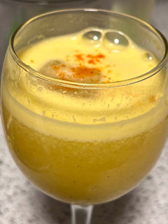 A picture of Zingy ginger juice.