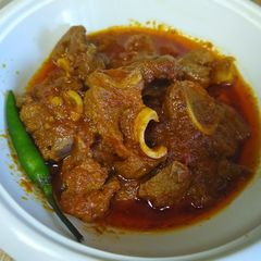 A picture of Mutton semi gravy.