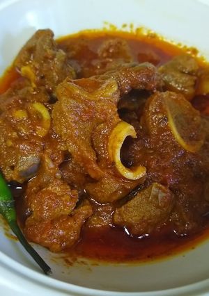A picture of Mutton semi gravy.