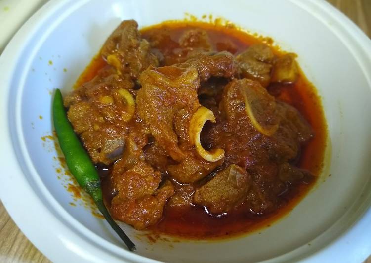 Mutton semi gravy