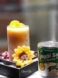 Cafe sữa đào