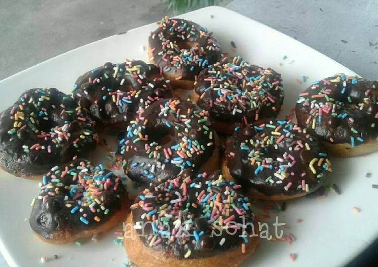 Donat 5 bahan (No Bp/Bs/telur/kentang/susu)