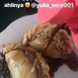 Pempek Pistel Pepaya/Kates Garing diluar, lembut di dalam