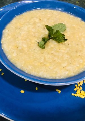 A picture of Mooge ki khichri.