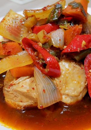 รูปของ ไก่เผ็ดเกาหลี