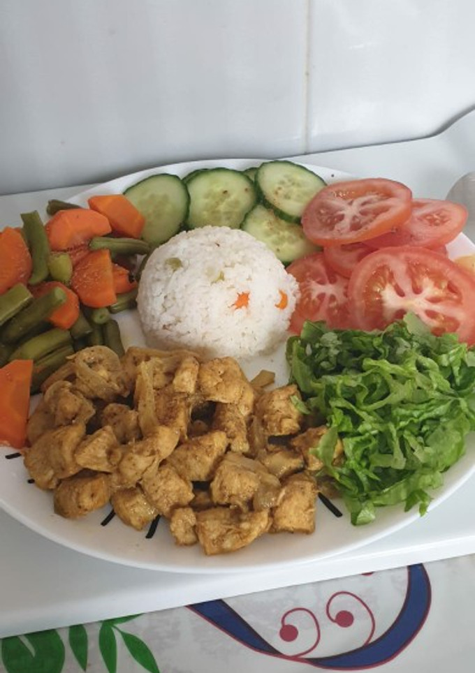 Una foto de Almuerzo saludable