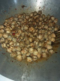 Foto resep Kerang tumis pedas manis