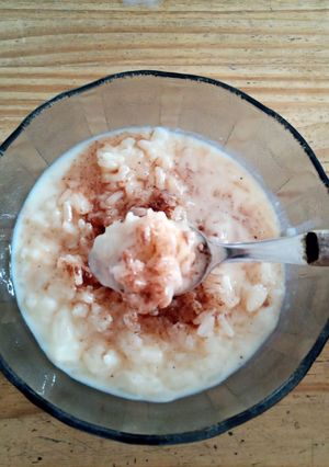 Una foto de Arroz con leche