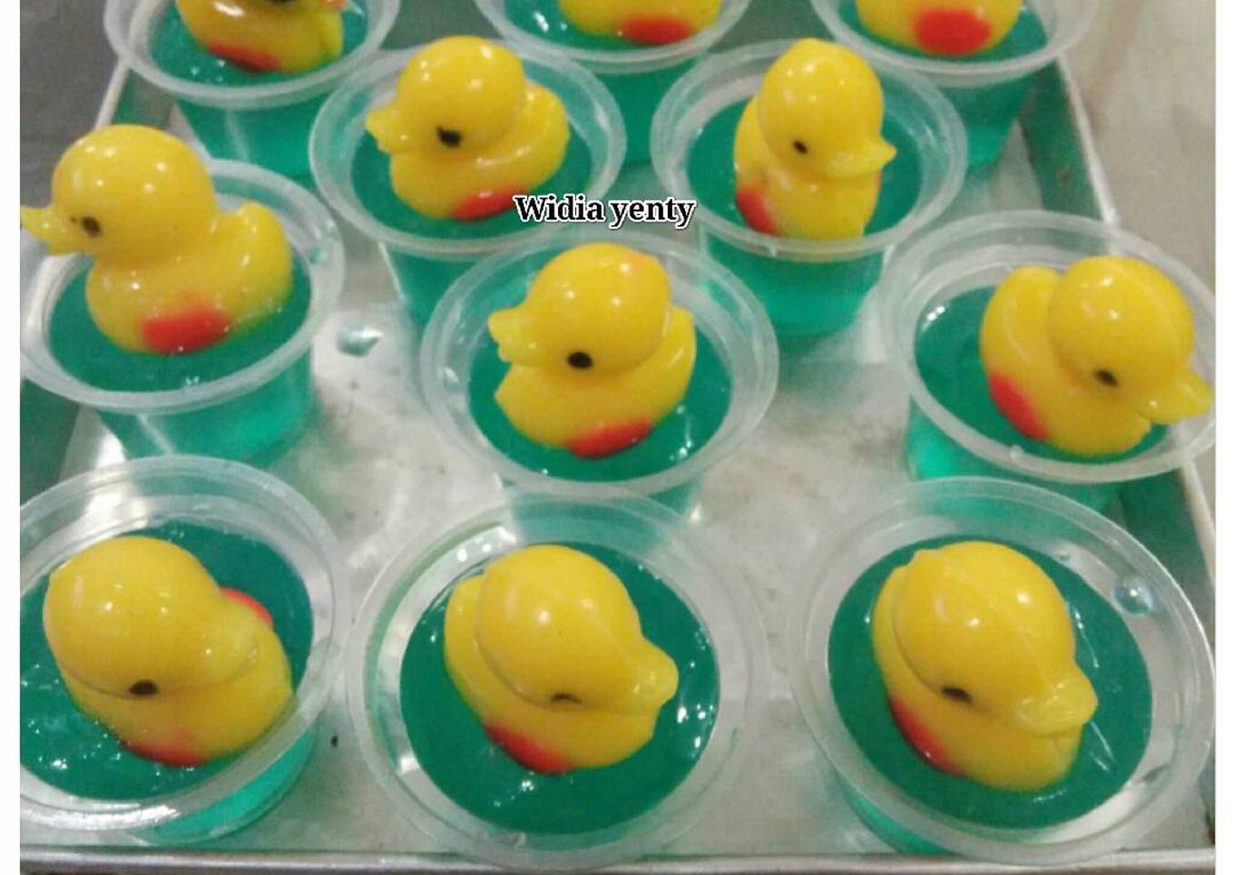 Puding bebek 3D