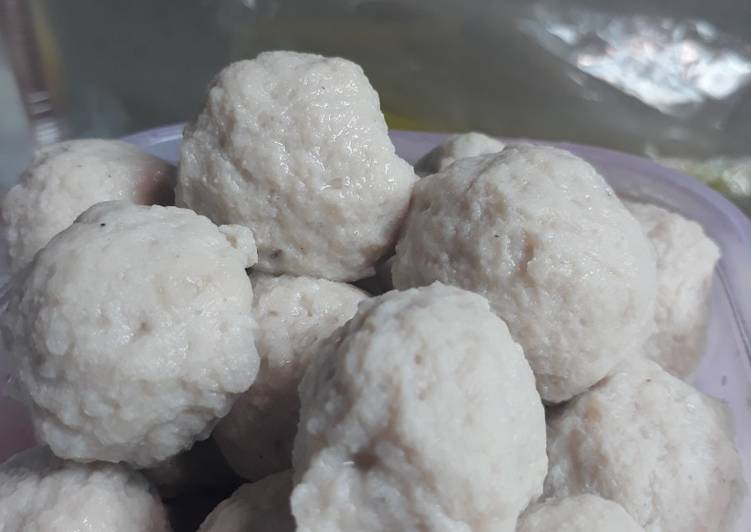 Bahan-bahan Bakso ikan tuna Sederhana dan Mudah Dibuat