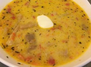 Pacalleves tárkonnyal (avagy Pacal csorba, ahogy mi mondjuk) recept fotója