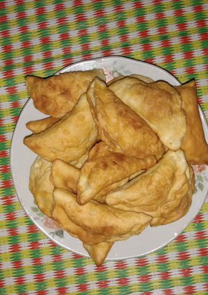 Hình của món Bánh gối.