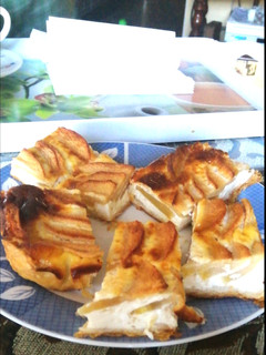 Una foto de Tarta de manzana al horno