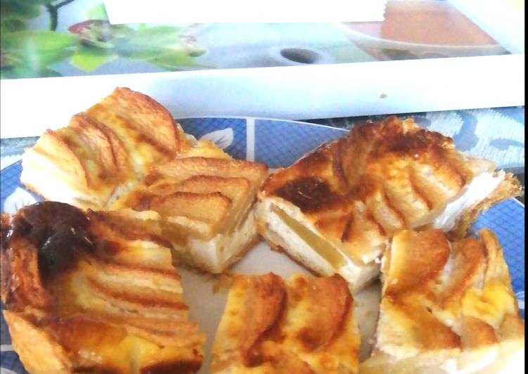 Tarta de manzana al horno