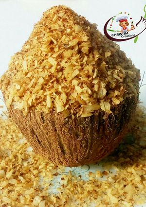 A picture of Coconut flakes.