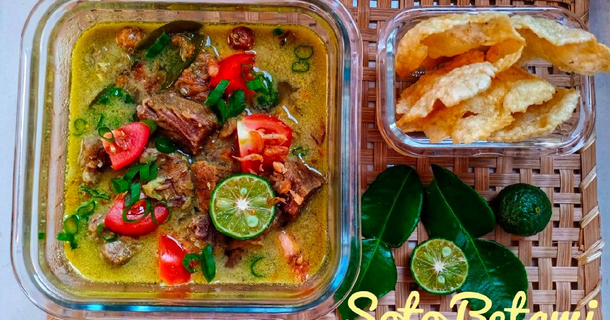Resep Soto Betawi Favorit Bunda