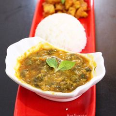 A picture of Daal Palak | Sindhi Sai Bhaji.
