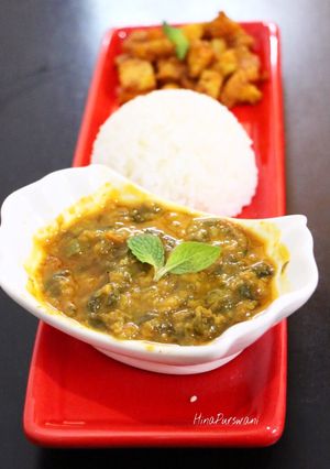 A picture of Daal Palak | Sindhi Sai Bhaji.